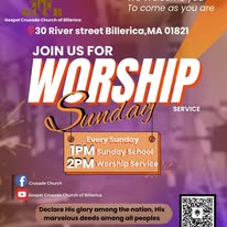 Sunday Service Flyer